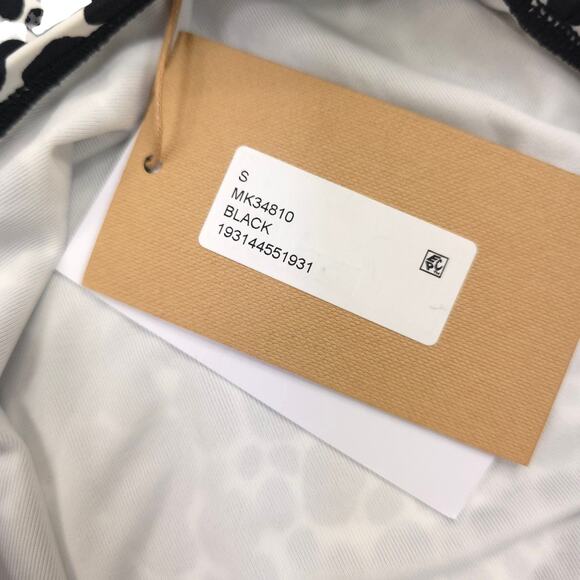 Michael Kors Collection Runway Swimsuit One Shoulder Animal Print Resortwear - Picture 5 of 8